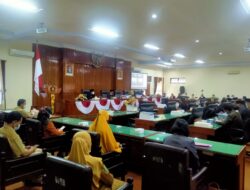 Rapat Paripurna DPRD Trengggalek Bahas 2 Raperda Dan LPJ Bupati 2020