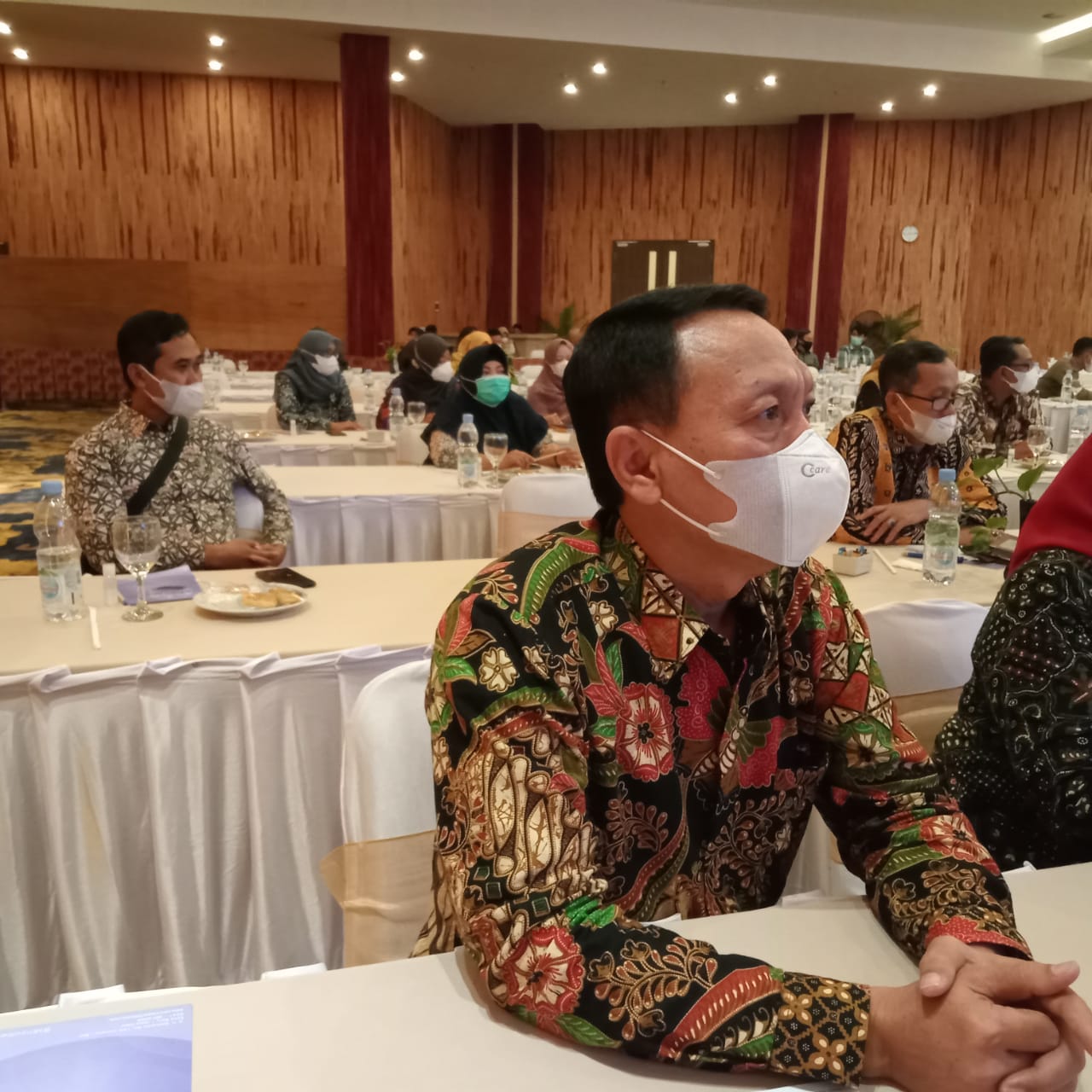 Kepala ULP Trenggalek, Rubianto saat menghadiri Siroleg di Malang