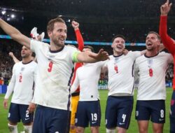 Euro 2020: Inggris Lolos Ke Final Usai Singkirkan Denmark di Babak Extra Time