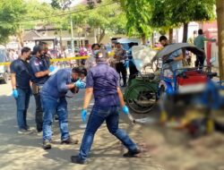 Diduga Karena Iri, Tukang Becak TKR Tewas Dihabisi Oleh Rekan Seprofesinya