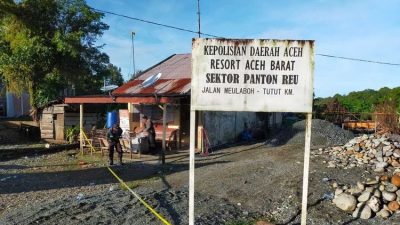 Pos Polisi Panton Reu di Aceh Barat