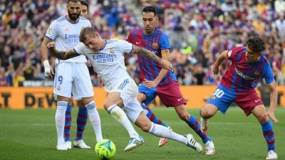 Hasil El Clasico Semalam, Real Madrid Menang Tipis 2-1 Atas Barcelona