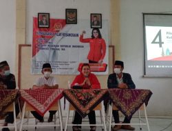 Ina Amania Gelar Sosialisasi 4 Pilar Kebangsaan Di SMK GUPPI Dongko Trenggalek