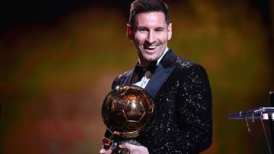 Pecah Rekor! Lionel Messi Raih Penghargaan Ballon d’Or Untuk Ke-7 Kalinya