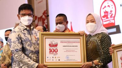 Kabupaten Bojonegoro Raih Penghargaan Dimensi Smart Governance