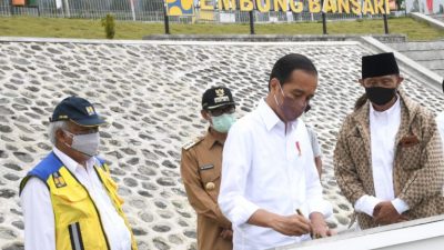 Presiden Jokowi Resmikan Empat Embung di Jawa Tengah