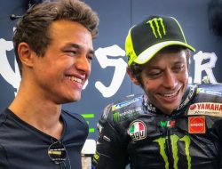 Pembalap F1 Lando Norris Ajak Valentino Rossi Duet Balap Mobil