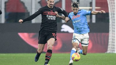 AC Milan Dibekuk Napoli di Kandang 0-1