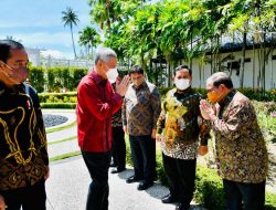 Presiden Jokowi Bertemu Presiden Singapura di Pulau Bintan