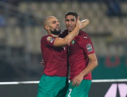 Achraf Hakimi Antar Maroko Ke Babak Perempat Final Piala Afrika