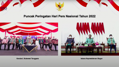 Presiden Jokowi Ucapkan Selamat Hari Pers, Janjikan Vaksinasi Khusus Pekerja Pers