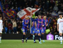 Hasil Liga Europa, Barcelona Imbang Lawan Napoli