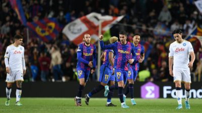 Hasil Liga Europa, Barcelona Imbang Lawan Napoli