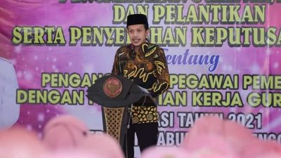 370 Tenaga P3K Trenggalek Dilantik dan Menerima SK