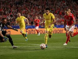 Perempat Final Liga Champions, Liverpool Tumbangkan Tuan Rumah Benfica 3-1