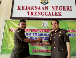 Kejari Trenggalek Gelar Pelantikan dan Sertijab Kasi Datun