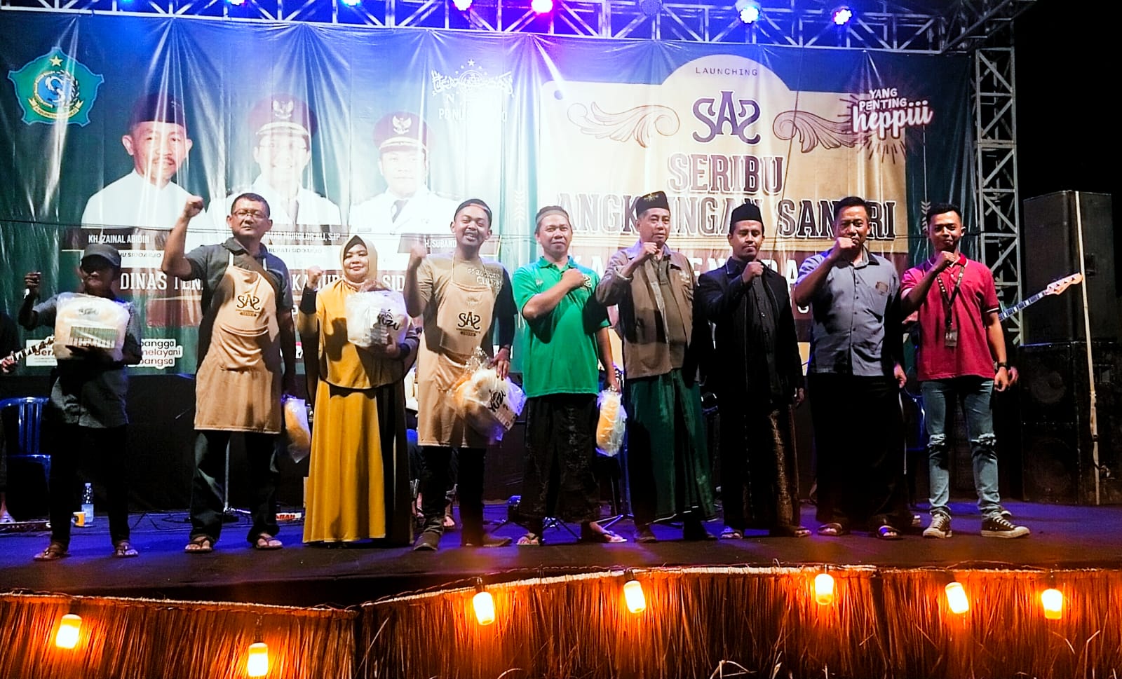 Bersaing Ketat, Lima Stand Angkringan Juara di Alun-alun Sidoarjo