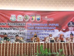 Bupati Ikfina Soroti Kelangkaan Pupuk Langka Di Mojokerto