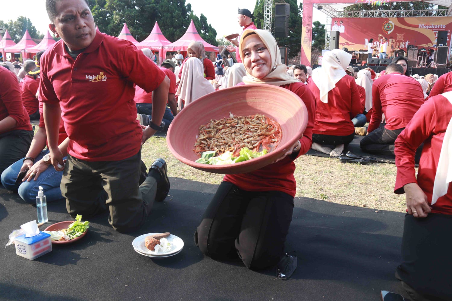 Sambel Wader Majafest 2022 Masuk Rekor Muri