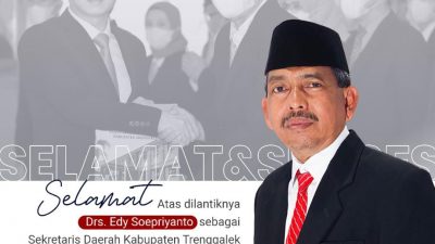 Edy Supriyanto Resmi Menjabat Sekda Trenggalek
