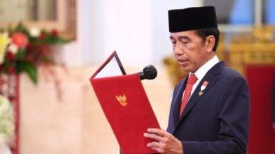 Presiden Lantik Anggota Dewan Kehormatan Penyelenggaraan Pemilu Masa Tugas 2022-2027