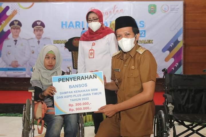 Peringati HDI, Wabup Syah Sampaikan Ucapan Terima Kasih Pada Berbagai Pihak Yang Peduli Dengan Disabilitas