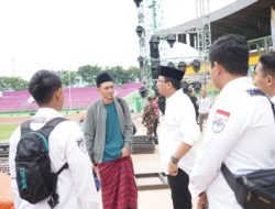 Bupati Muhdlor Tinjau Persiapan Peringatan 1 Abad NU di GOR Sidoarjo