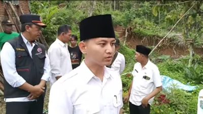 Bupati Arifin Minta Relokasi Akibat Tanah Gerak di Lahan Pemajakan Bukan di Hutan