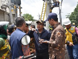 Bupati Sidoarjo Ahmad Muhdlor Pastikan Pekerjaan Frontage Road Delta Sari-Lingkar Timur Finish Bulan Maret