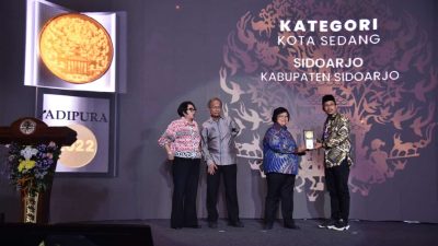 Absen 4 Tahun, Pemkab Sidoarjo Akhirnya Raih Penghargaan Adipura