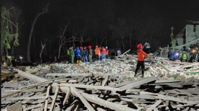 Akibat Ledakan Mercon di Blitar 4 Orang Tewas, Potongan Tubuhnya Berserakan dan 25 Rumah Hancur