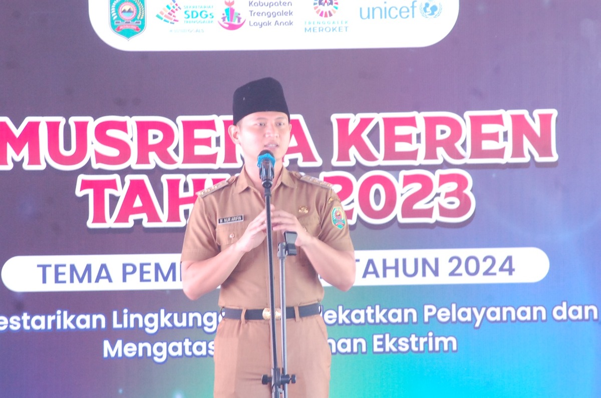 Bupati Arifin: Ada 3 Hal Sasaran Pembangunan Trenggalek di Tahun 2024