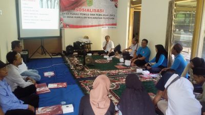 Di Acara “Mening Deh”, Bakesbangpol Trenggalek Gelar Sosialisasi DP3