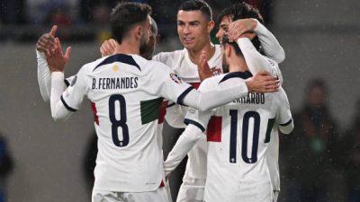 Portugal Menang Telak 6-0 Lawan Luksemburg, Cristiano Ronaldo Cetak 2 Gol