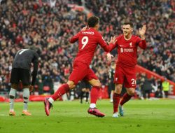 Bigmatch Liverpool vs Arsenal Berakhir Imbang 2-2