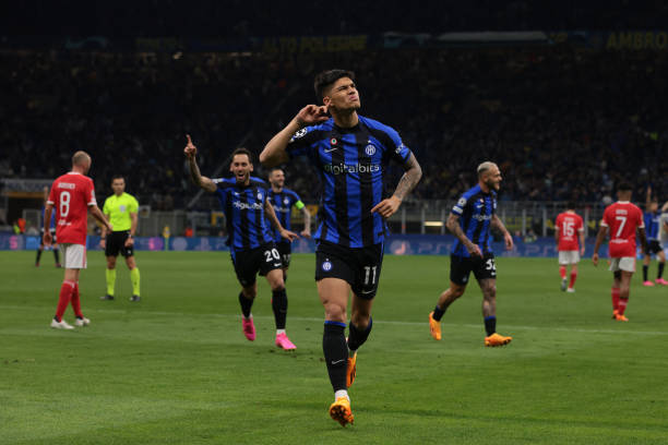 Inter Lolos ke Semifinal Liga Champions meski Ditahan Imbang Benfica 3-3