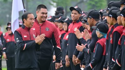 Presiden Jokowi Apresiasi Kontingen Indonesia Lampaui 60 Emas di SEA Games Kamboja 2023