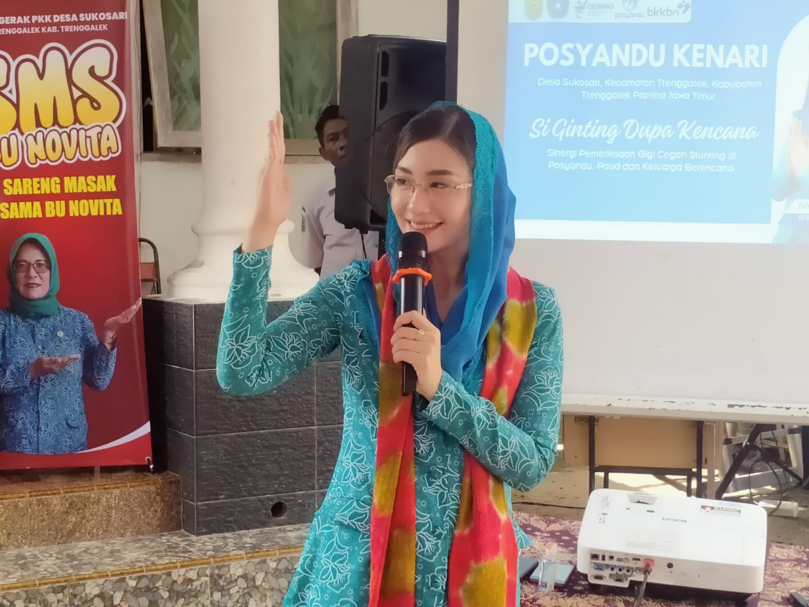 Novita Berharap Posyandu Kenari Bisa Raih Juara Satu Tingkat Provinsi Jatim