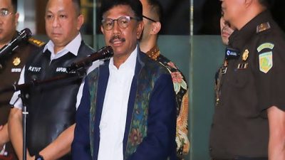 Kejagung Periksa Menkominfo Johnny G Plate Untuk Kali Ketiga Terkait Kerugian Negara Rp. 8 T