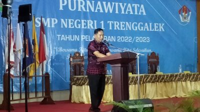 Purnawiyata SMPN 1 Trenggalek, Disdikpora Trenggalek: Pendidikan Adalah Senjata Paling Ampuh Mengubah Dunia