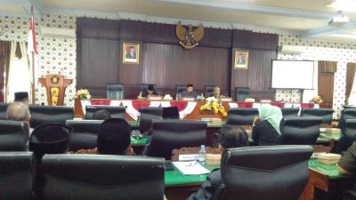 DPRD Trenggalek Gelar Rapat Paripurna Penyampaian Pandangan Umum Fraksi