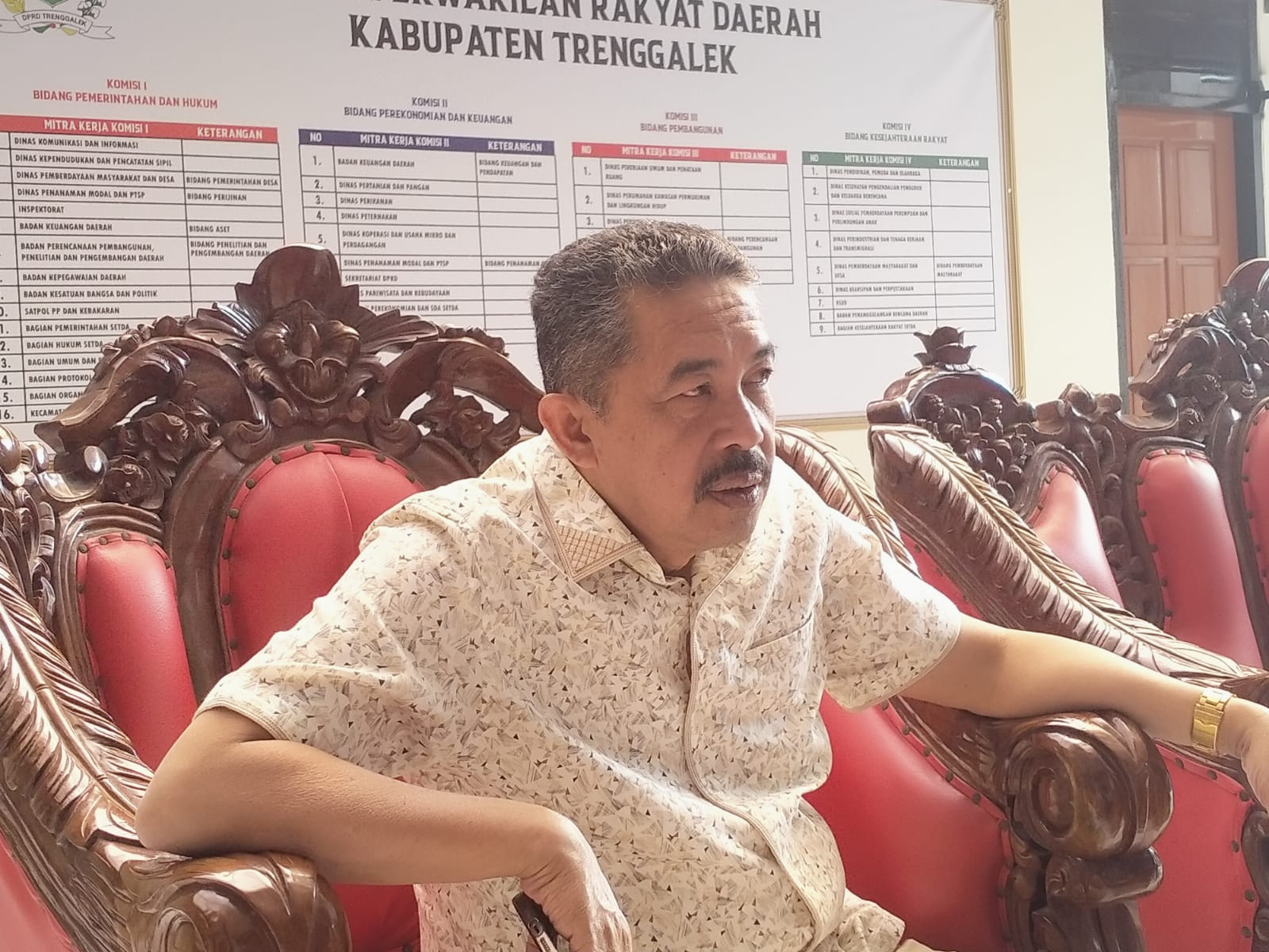 Ketua Komisi IV : Lansia Tunggal Wajib dianggarkan, Dokter Spesialis Hendaknya Buka Praktek Bersama di RSUD Trenggalek