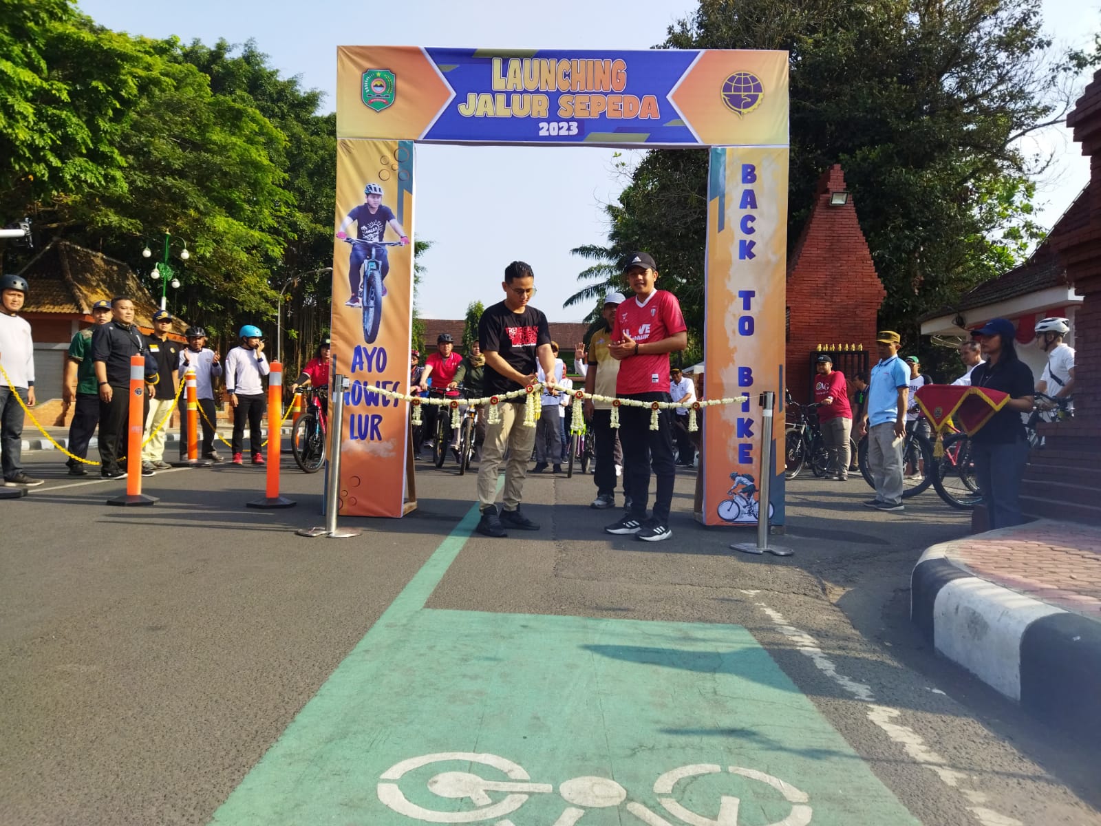 Kurangi Polusi Udara, Bupati Arifin HImbau Back To Bike