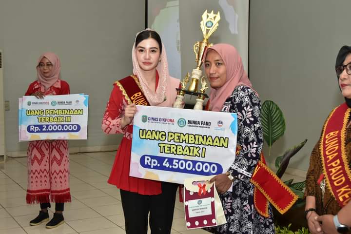 Dari 14 kecamatan 3 Diantaranya Raih Apresiasi Bunda PAUD Dari Pemkab Trenggalek