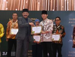 Bupati Arifin dan BAZNAS Trenggalek Raih Penghargaan BAZNAS Award