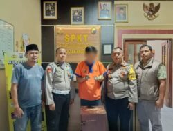 Polisi Tangkap Residivis Pencuri Uang Kotak Amal di Mabarokh Makam Syekh Maulana Ishaq Lamongan