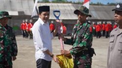 Gelar Apel Bersama, Wabup Syah Buka TMMD Ke-120