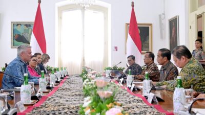 Presiden Jokowi Diskusikan Langkah Indonesia Menjadi Anggota Penuh OECD dengan Sekjen OECD