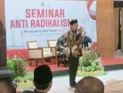 Cegah Paham Radikal, Bakesbangpol Trenggalek Gelar Seminar Anti Radikalisme