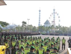 Polres Lamongan Terjunkan 1736 Personel Termasuk Brimob Polda Jatim Untuk Pengamanan Suroan Agung